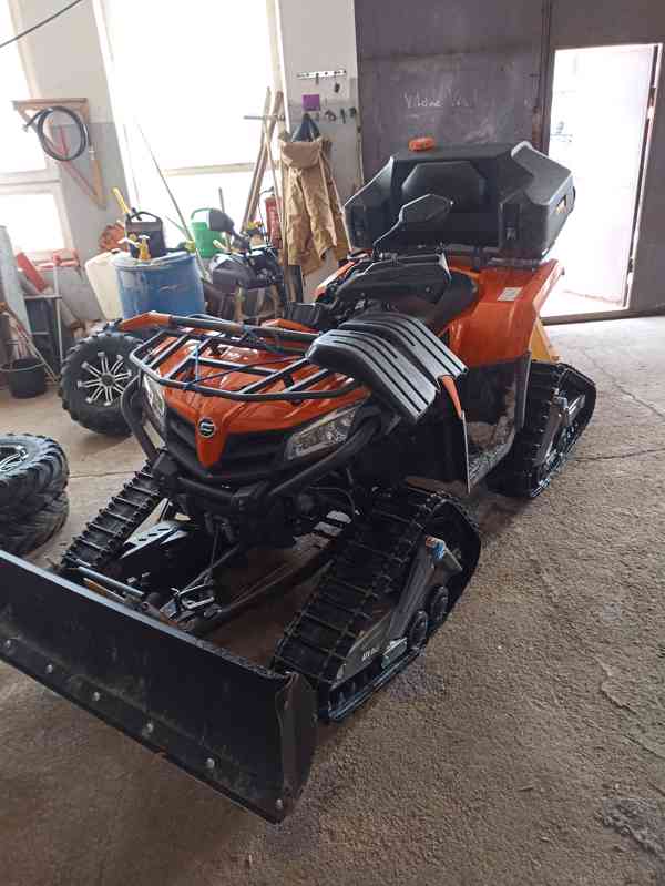 Čtyřkolka x520 se sněžnými pásy camso - foto 4