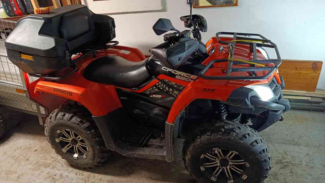 Čtyřkolka x520 se sněžnými pásy camso - foto 5