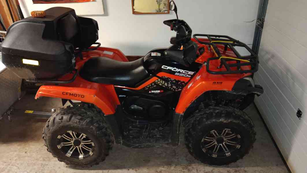 Čtyřkolka x520 se sněžnými pásy camso - foto 7