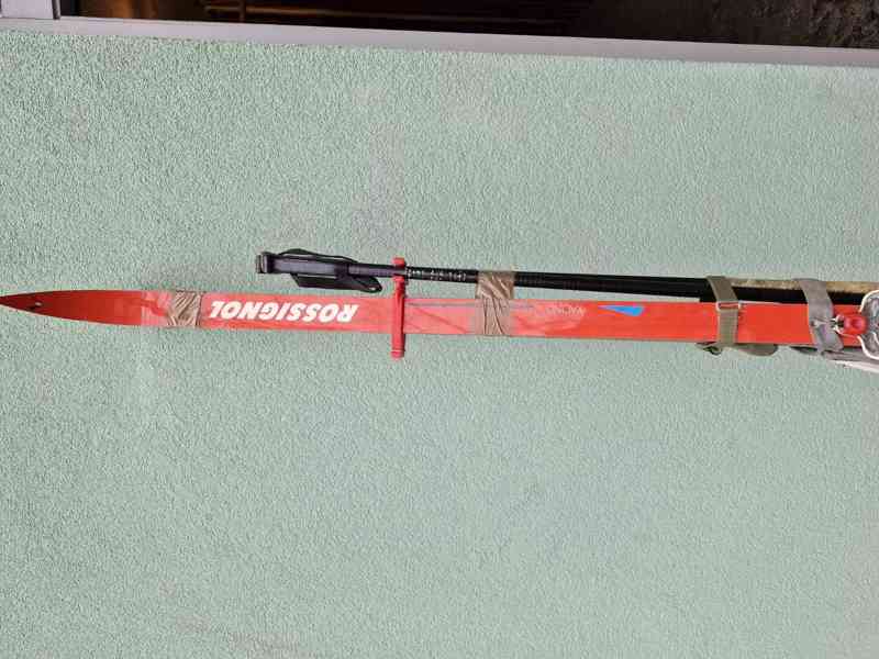 Sjezd. boty nadměrná vel. 57, běžky + hůlky + doplňky zdarma - foto 14