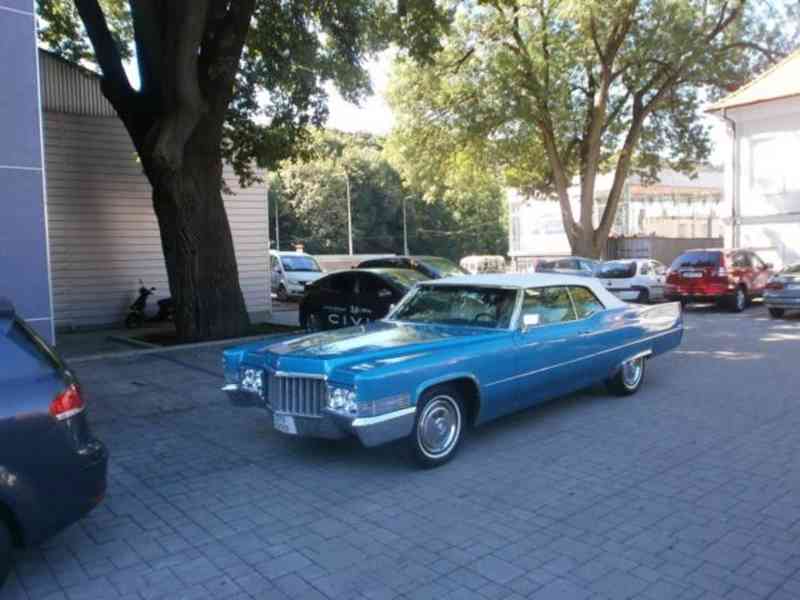 Cadillac Deville convertible 1970 opravdu raritní stav proše - foto 6
