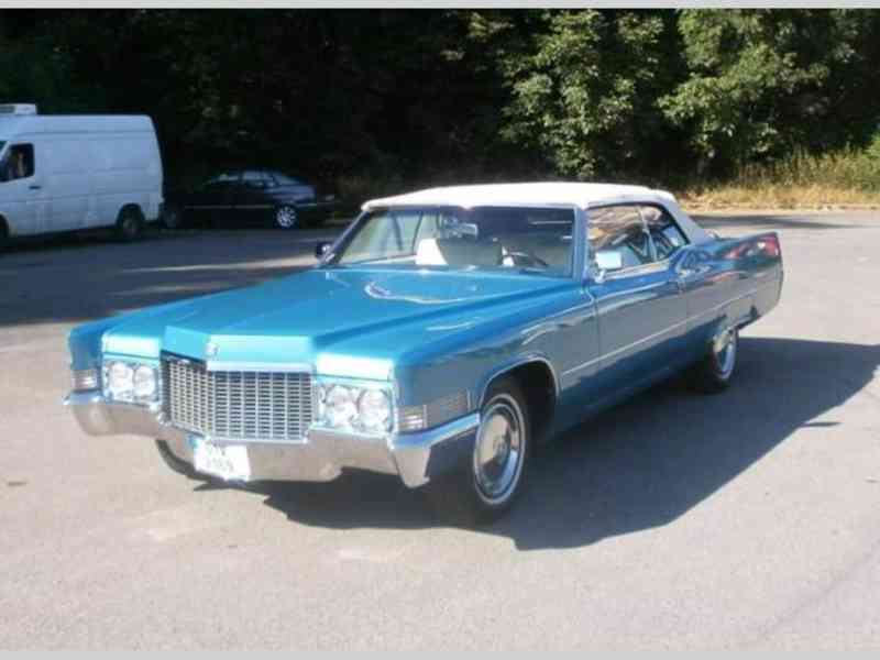 Cadillac Deville convertible 1970 opravdu raritní stav proše - foto 5