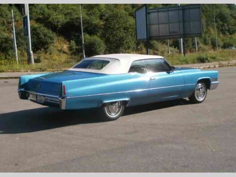 Cadillac Deville convertible 1970 opravdu raritní stav proše - foto 4