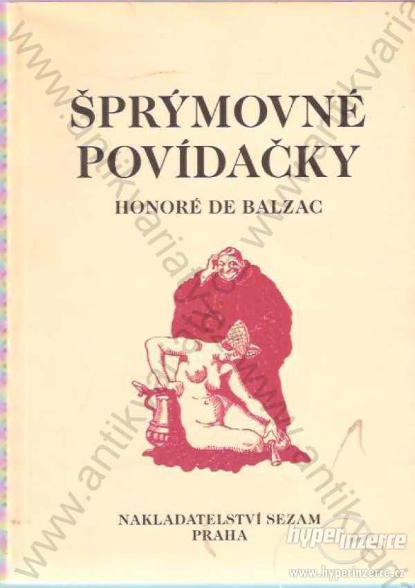 Šprýmovné povídačky Honoré de Balzac Sezam 1990 - foto 1