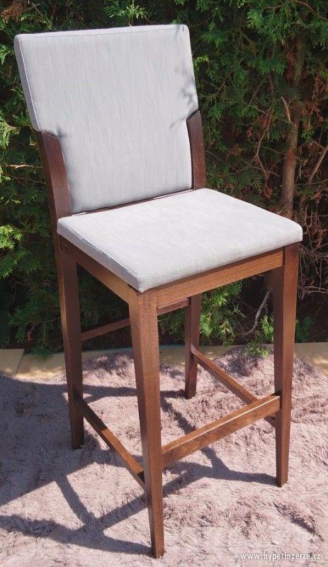 Elegantní barová dřevěná židle Fameg Thoris - foto 1