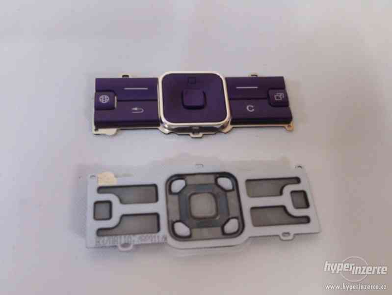 K770i navi klávesy purple Sony Ericsson orig. nové - foto 1