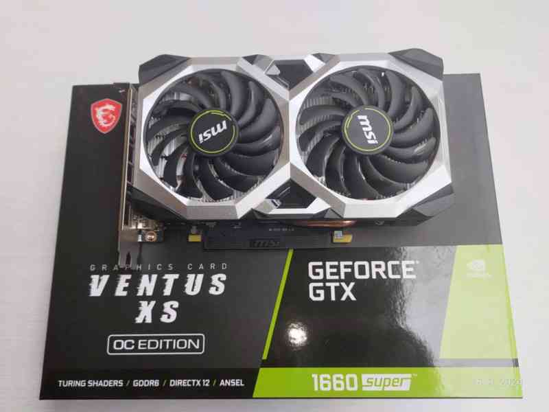 NVIDIA - MSI GTX 1660 SUPER VENTUS XS OC - foto 1