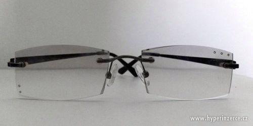 Elegantní brýle na čtení +1,5 dioptrií +pouzdro, čtecí brýle - foto 3