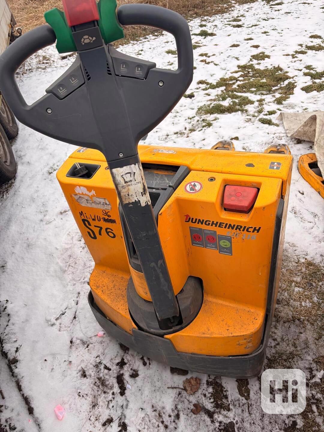 Elektrické paletové vozíky a vysokozdvižné vozíky – výhodný  - foto 1