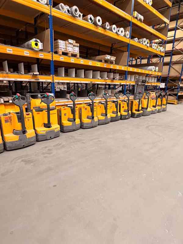 Elektrické paletové vozíky a vysokozdvižné vozíky – výhodný  - foto 7