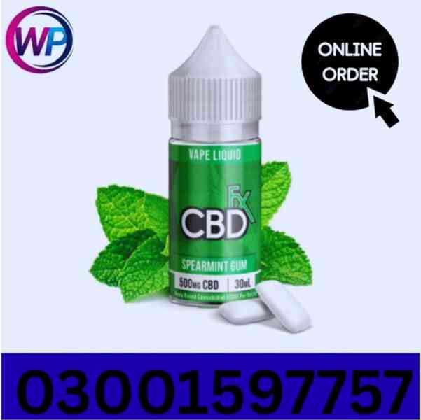 Spearmint Gum CBD Vape Juice in Pakistan 03001597757