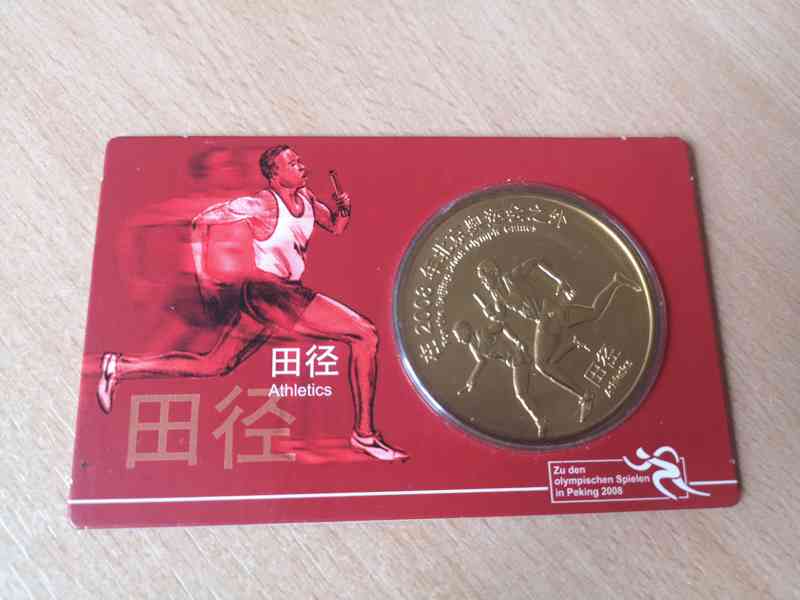  Pamětní medaile LOH Peking 2008 - foto 1