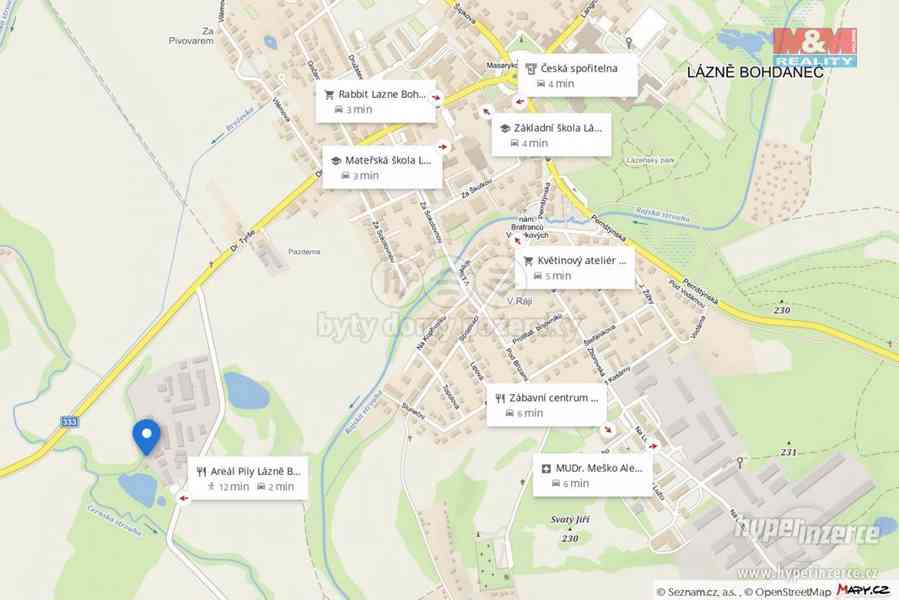 Prodej rekreačního areálu, 17297 m?, Lázně Bohdaneč - foto 2