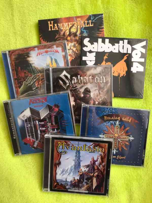 Nová, nehraná CD, rock, pop a metal od 70.let po současnost - foto 3