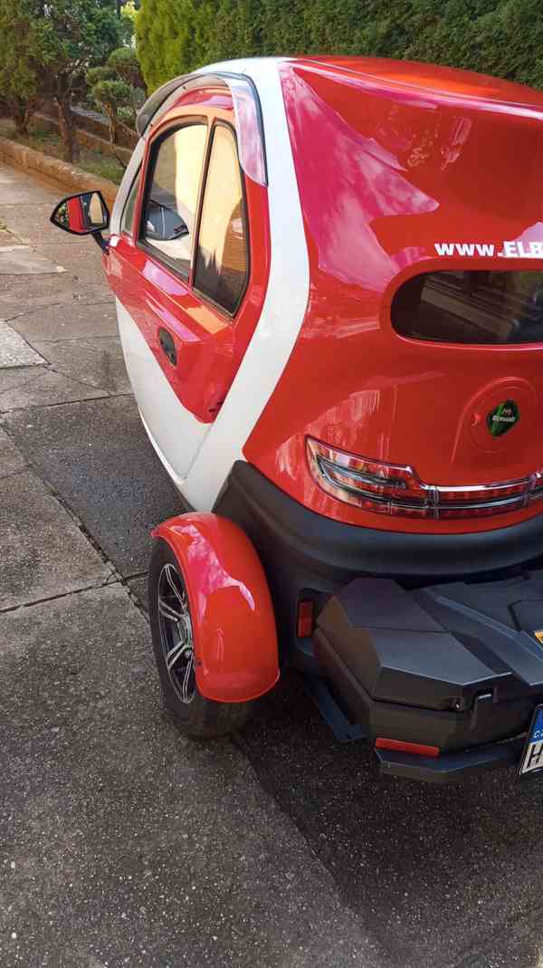 Elektrická tříkolka El Blesk 40km/h - foto 4