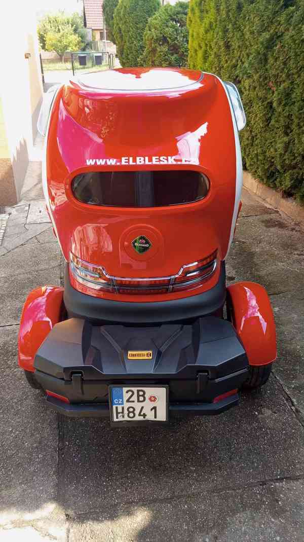 Elektrická tříkolka El Blesk 40km/h - foto 2