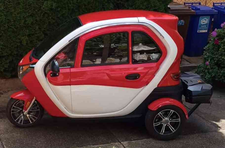Elektrická tříkolka El Blesk 40km/h