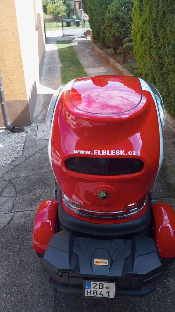 Elektrická tříkolka El Blesk 40km/h - foto 10