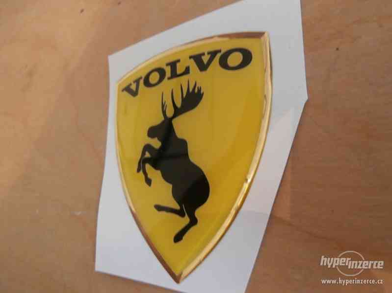 Samolepka Volvo losem ve 3D provedení. - bazar - Hyperinzerce.cz