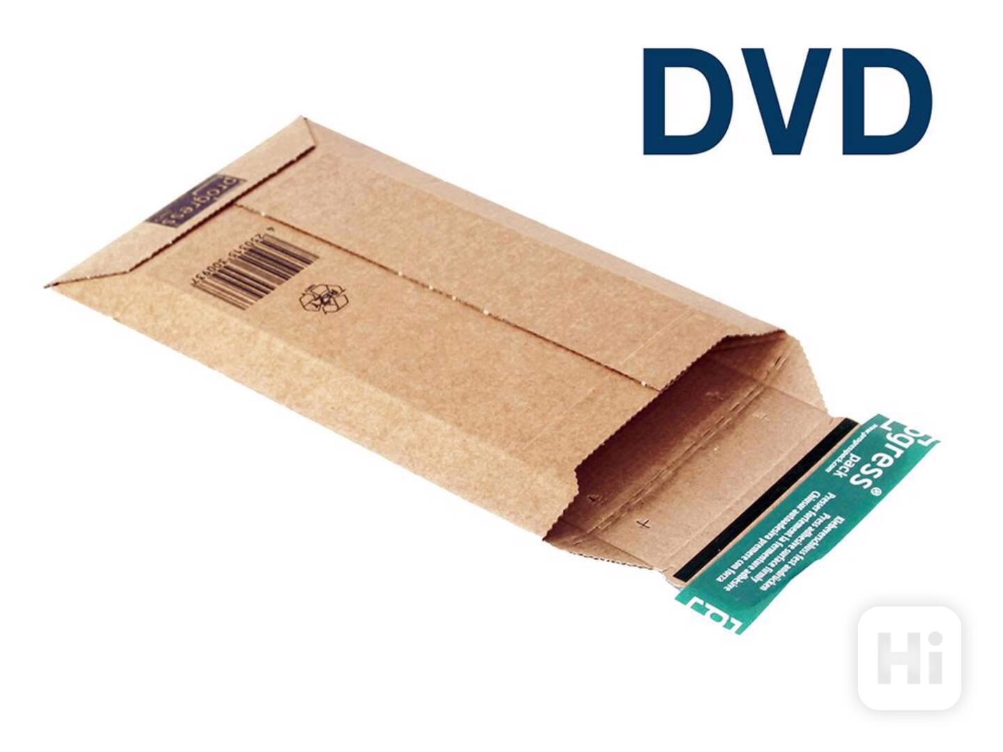 Kartonové zásilkové obálky "DVD" 150x250x50mm - foto 1