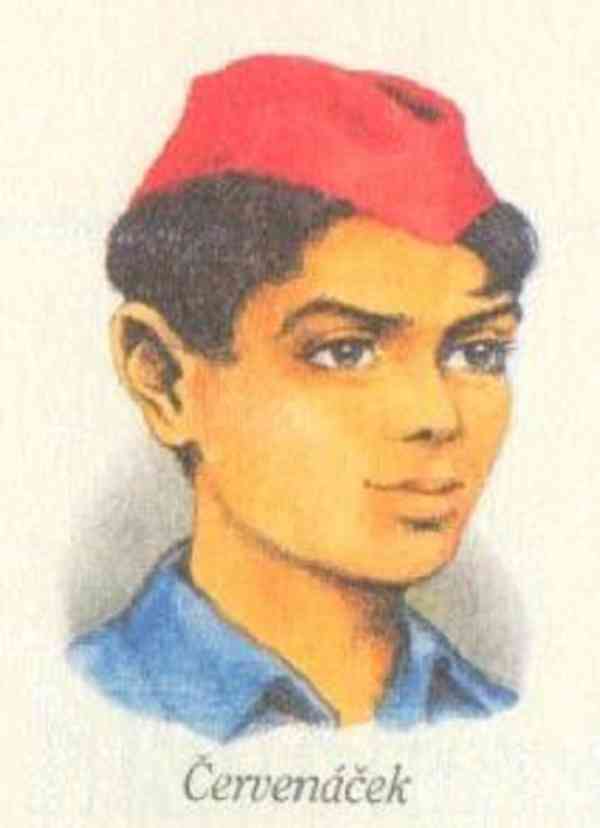 Ježek v kleci (Foglar) 4x + lodička ČERVENÁČKA - foto 11