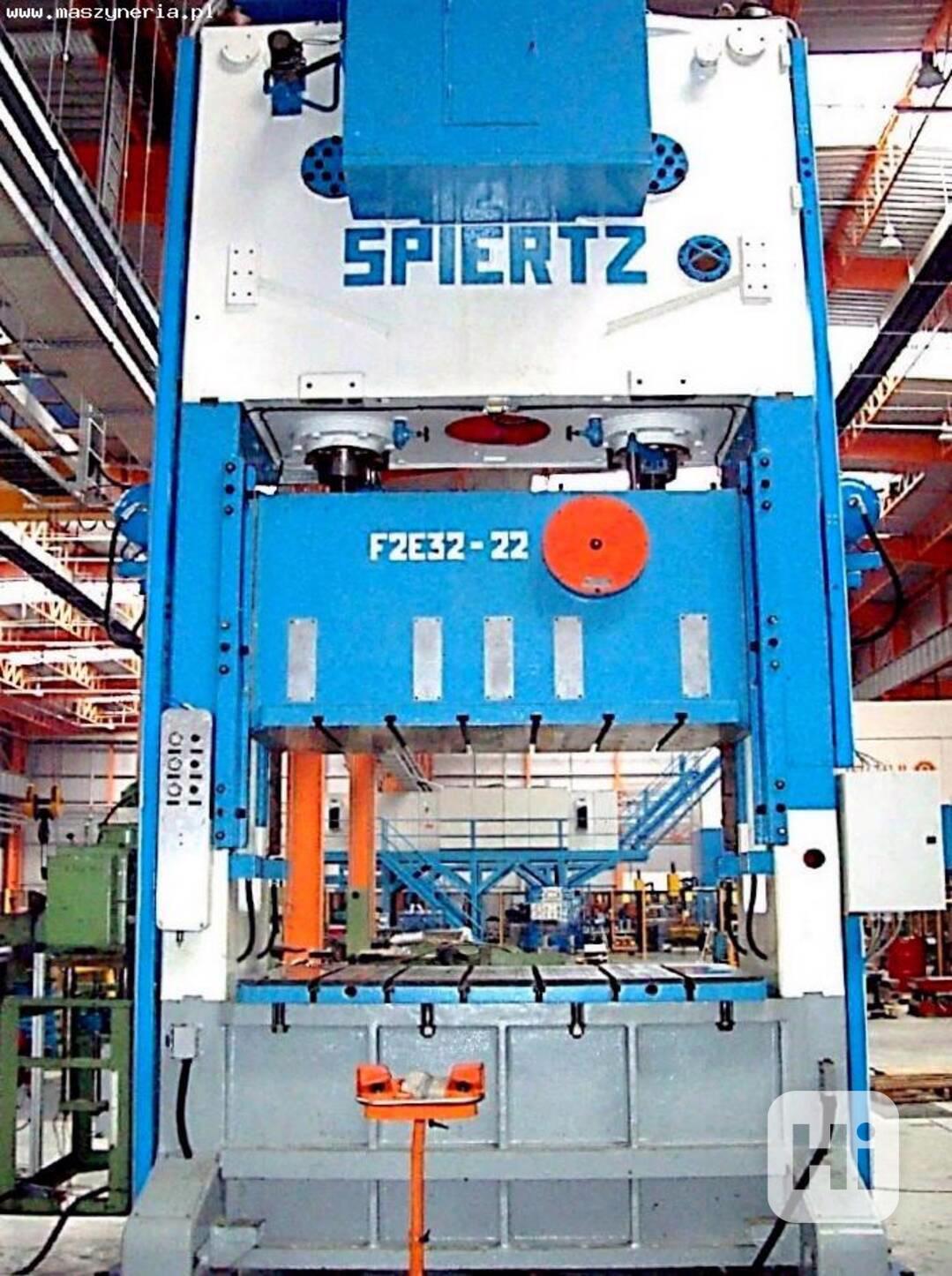 Mechanický lis SPIERTZ F2E32-22 320T - foto 1