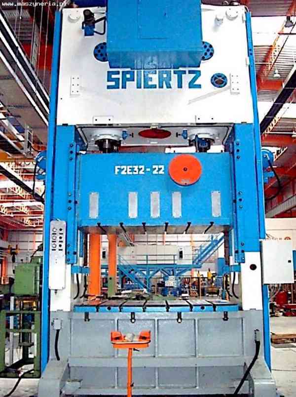 Mechanický lis SPIERTZ F2E32-22 320T - foto 1