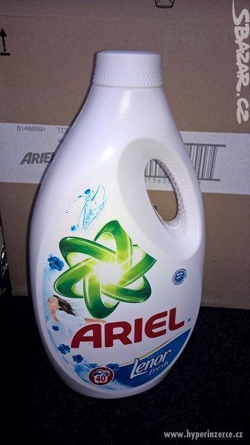 Ariel Lenor touch 48 praní super prací gel 2,8 litru koncent - foto 1