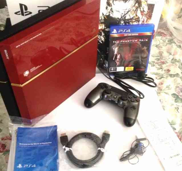 prodam novy PlayStation 4 limited editio Metal gear solid - foto 1