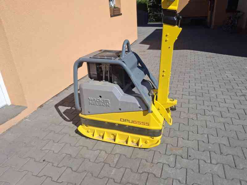Vibrační deska Wacker DPU 6555 Diesel 65kN 490kg - foto 7