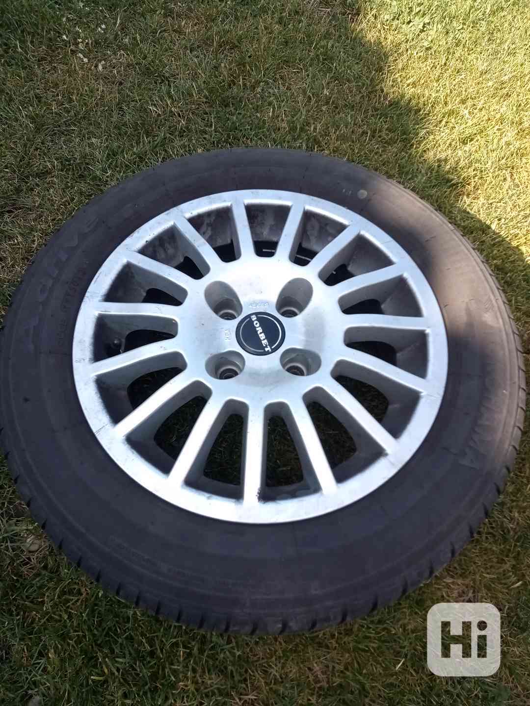 Elektrony Borbet + gumy Ford Fusion - foto 1