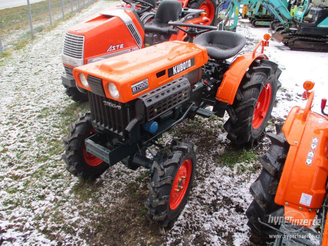 Malotraktor Kubota B7000 4WD Plně Zrepasovaný - Bazar - Hyperinzerce.cz