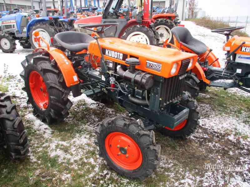 Malotraktor Kubota B7000 4WD Plně Zrepasovaný - Bazar - Hyperinzerce.cz