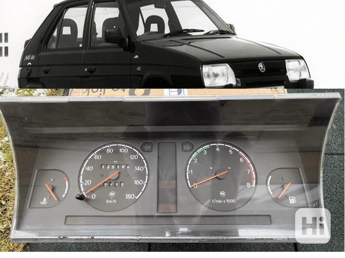 Přístrojovka ŠKODA FAVORIT FORMAN s otáčkoměrem - foto 1