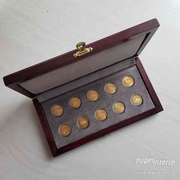 Zlaté mince, rakousko uhersko, František Josef I. - foto 2