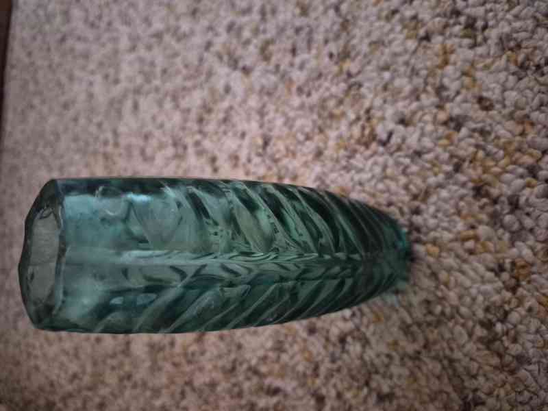 starožitné keramické a hutní sklo vázy - foto 9