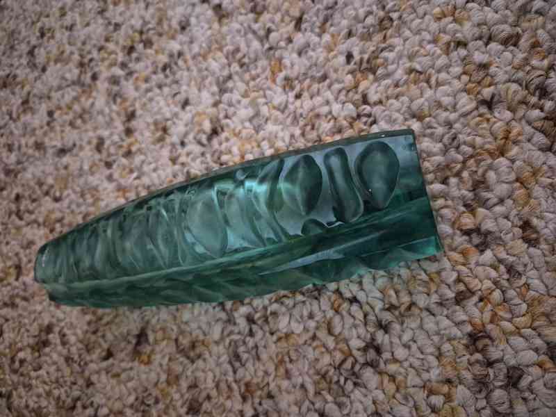 starožitné keramické a hutní sklo vázy - foto 8