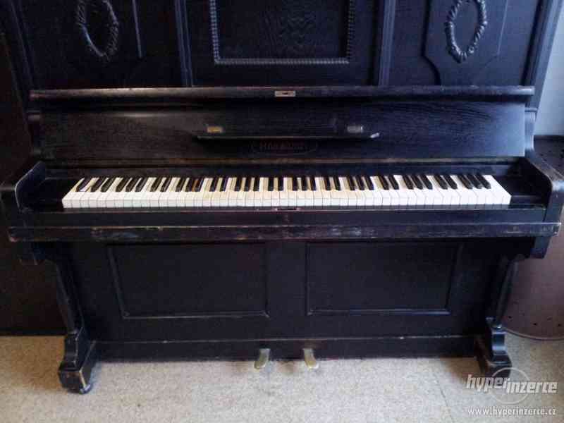 Pianola s demontovaným hracím strojem - foto 2