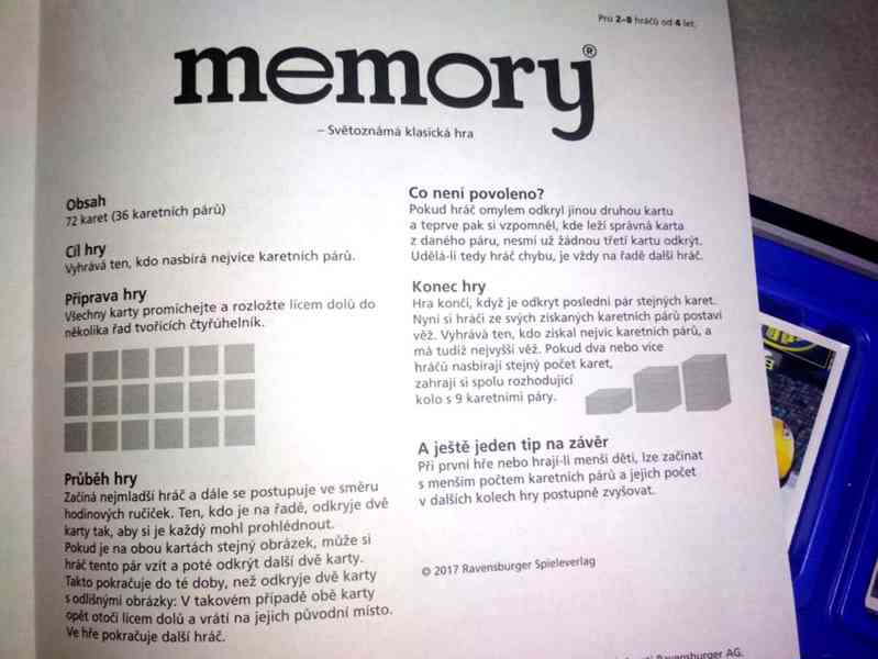Paměťové hry Memory 2x + 3D Pupple. Vše zcela nové.  - foto 15