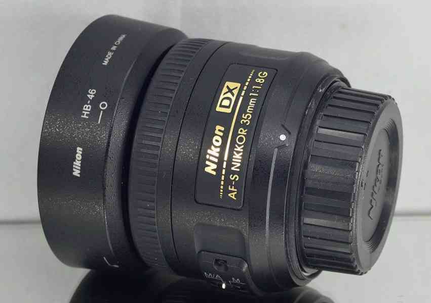 Nikon AF-S Nikkor 35 mm f/1.8 G **DX Pevný lens - foto 7