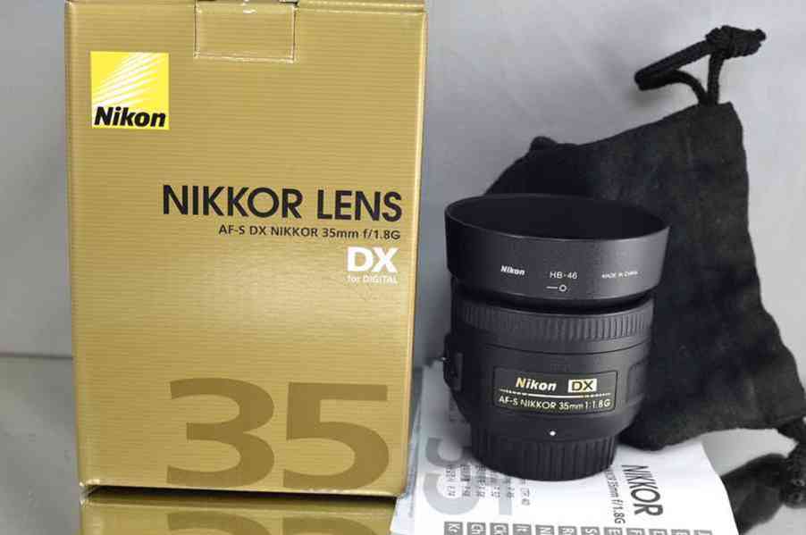 Nikon AF-S Nikkor 35 mm f/1.8 G **DX Pevný lens - foto 3