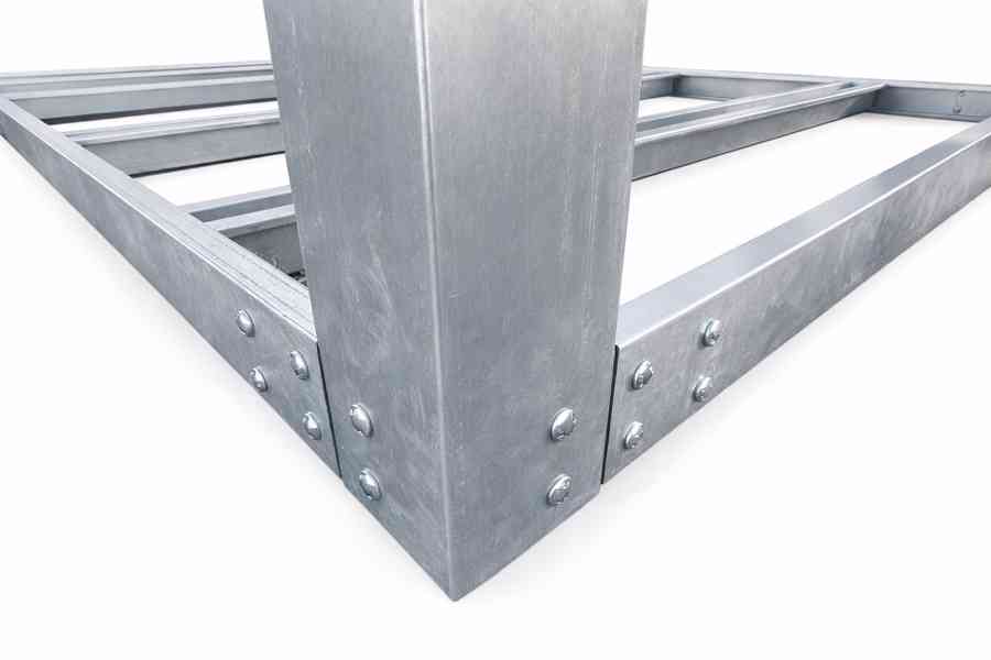 Ocelový rám pro montovaný domek/kontejner 8 × 3,6 m - foto 3