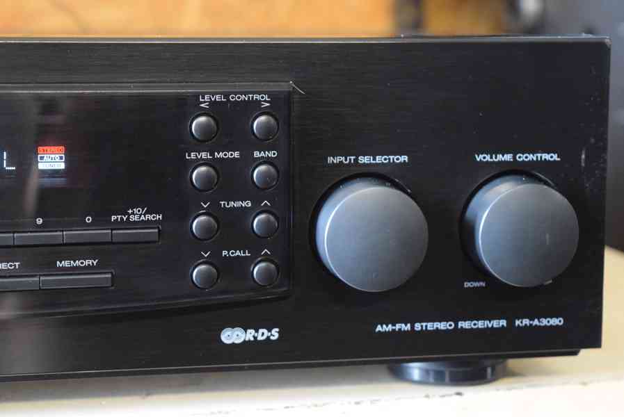 KENWOOD KR-A3080 LEVNÝ STEREO RECEIVER S RDS !! - foto 4