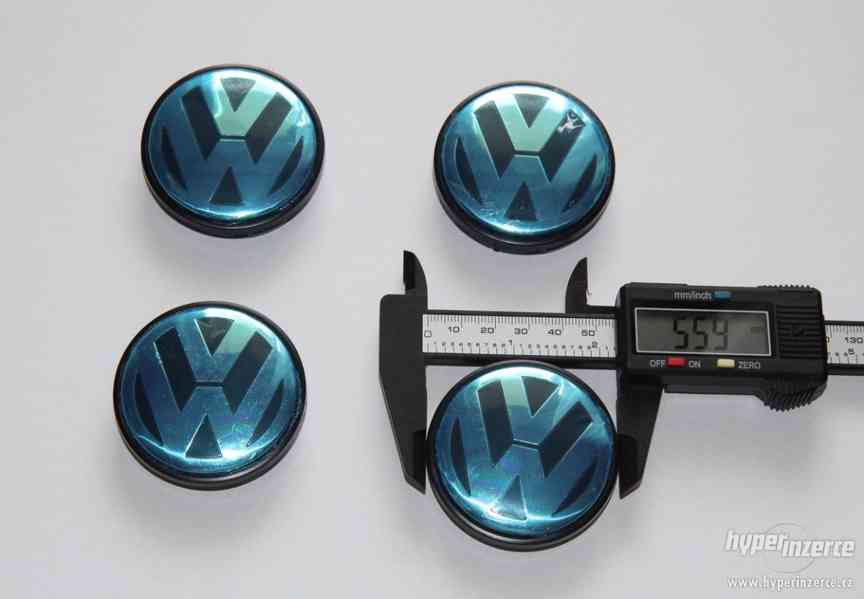 Volkswagen středy kol pokličky 55 mm - foto 2
