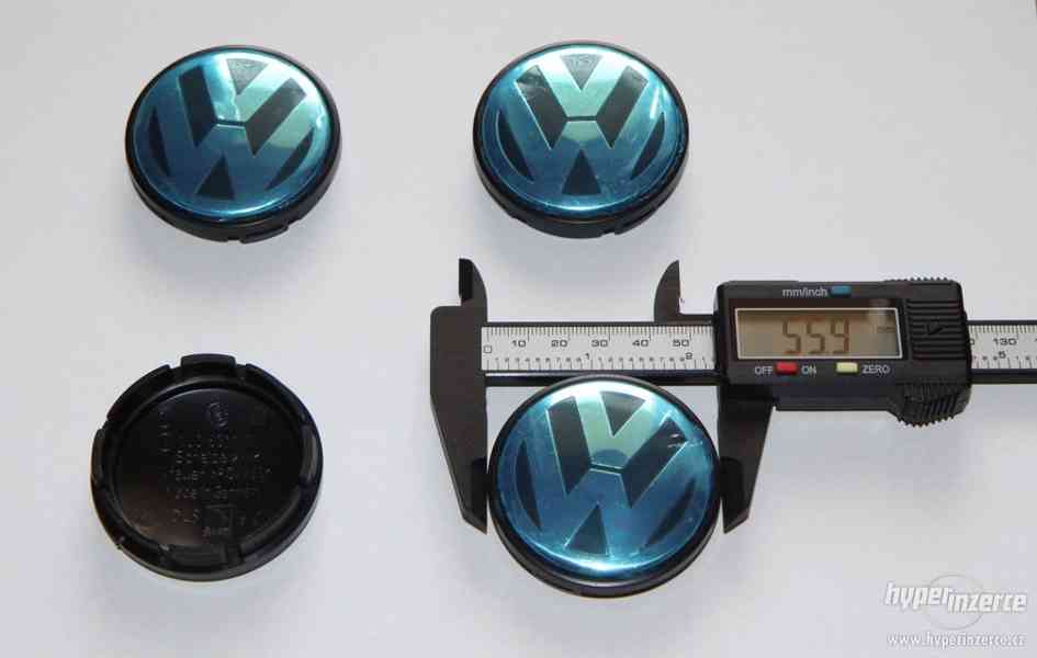 Volkswagen středy kol pokličky 55 mm - foto 4