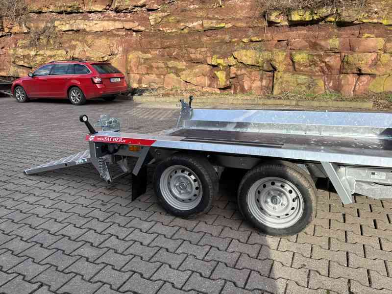 Přívěs na přepravu bagrů 2700 kg - foto 10
