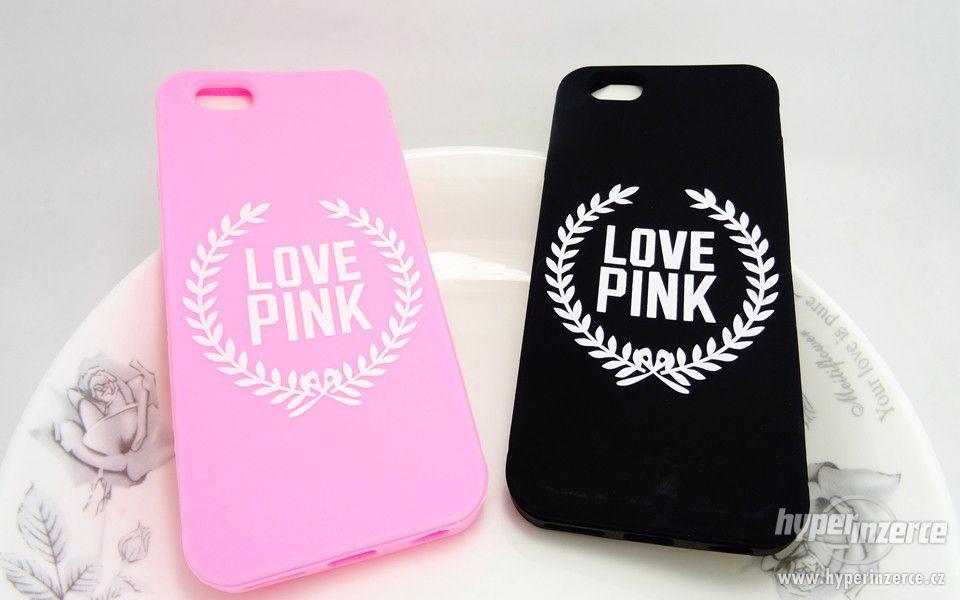 Pink obal na mobil iphone 4,5,6,6+ - foto 1