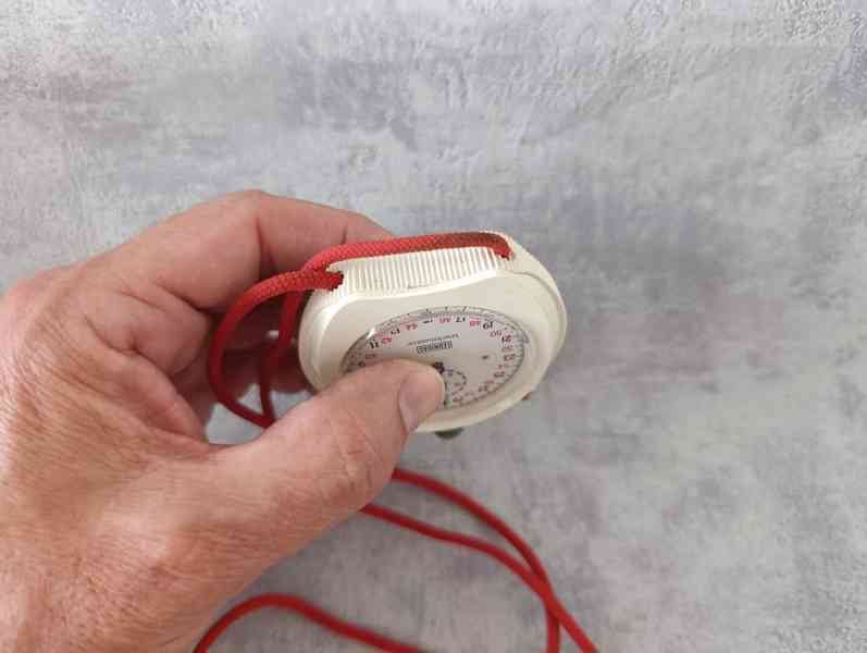 Vintage stopky Leonidas (Heuer) swiss, + krabička, návod - foto 13