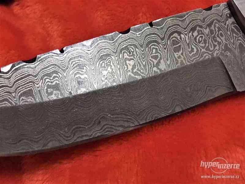 Ručně vyráběný damaškový nůž PORTEL N50 - foto 4