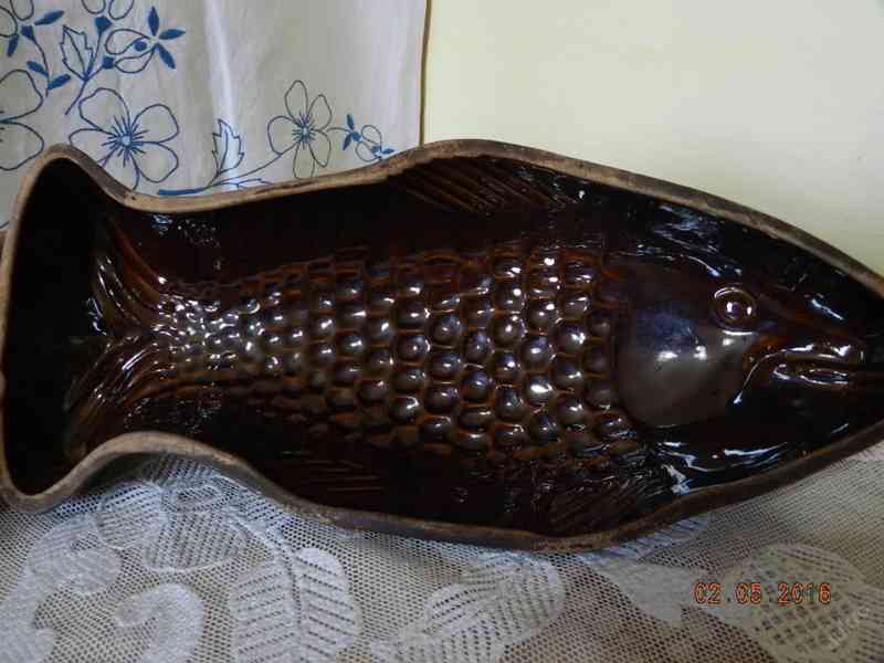 Krásná stará forma na pečení Ryba Kralupy - foto 5